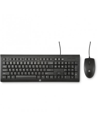 Clavier et souris Filaire USB HP C2500 (AZERTY Français)
