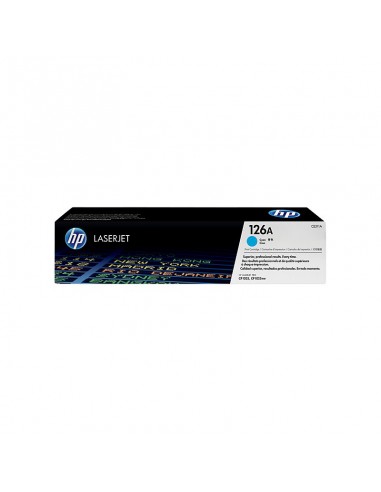 Cartouche d'encre cyan HP LaserJet 126A (CE311A)