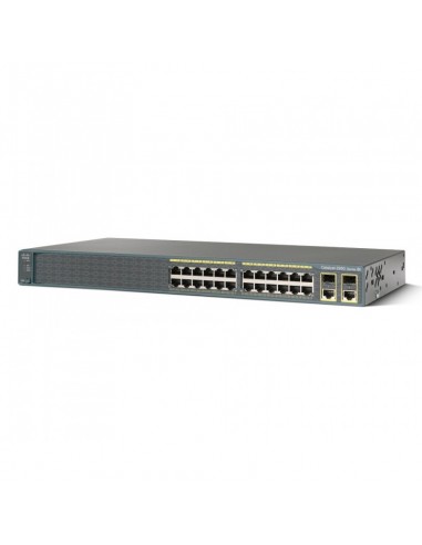 Switch administrable Cisco Catalyst 2960 - 24 ports 10/100 + 2T/SFP avec LAN Lite