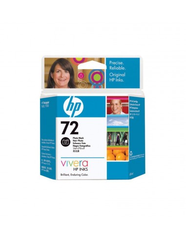 HP 72 69 ml Photo Black Ink Cartridge with Vivera Ink (C9397A)