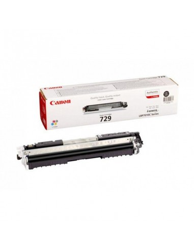 Cartouche de toner Canon 729BK Noir - 1200 Pages