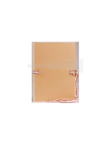 CHEMISE A SANGLE - SICLA - PLEIN KRAFT - PETIT FORMAT - 32*24 CM - Lot de 10 chemises