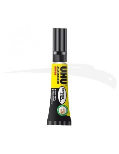 Tubes de colle Spéciale - UHU - Strong&Safe 7g - Lot de 12