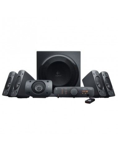 Logitech Speaker System Z906 - 5.1 - THX 500 Watts avec télécommande sans fil