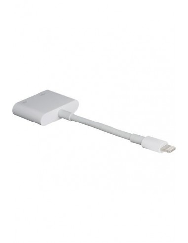 Cable APPLE /Lightning AV numérique /Lightning - HDMI /Blanc /9.9cm