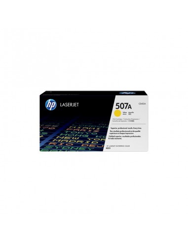 Cartouche de toner jaune HP 507A LaserJet (CE402A)