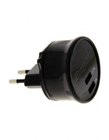 Chargeur ENERGIZER Ultimate /15 W /2 USB /Noir