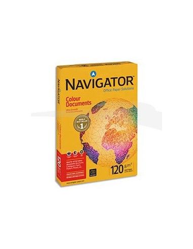 RAMETTE DE PAPIER BLANC NAVIGATOR A3 120 G 250 FEUILLES LOT DE 4