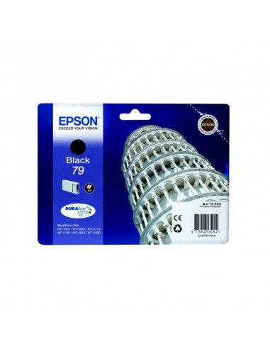 Cartouche d'encre EPSON (TOUR DE PISE) T7911 - Noire (C13T79114010)