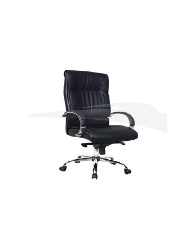 Fauteuil président en PU noir