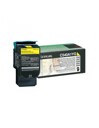 C54x, X54x TONER Jaune (1K) (C540A1YG)