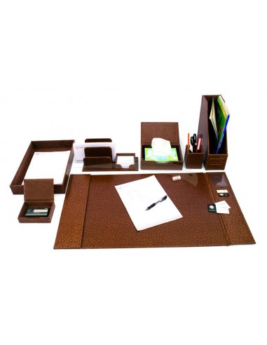 Ensemble de Bureau en Simili cuir 8 pièces