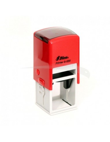 Cachet personnalisable Shiny Printer S-530 32 mm x 32 mm 5 lignes