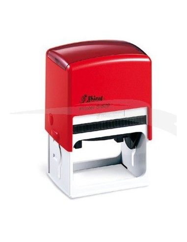 Cachet personnalisable Shiny Printer S-829 format empreinte 64 mm x40 mm 9 lignes