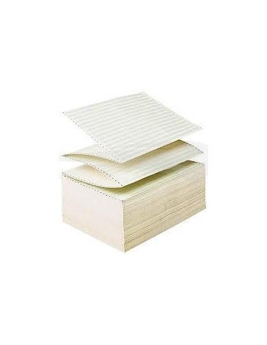 LISTING VIERGE AUTOCOPIANT - DUVRAI - 132 COLONNES 11\" - Lot de 500 listings 3 EXEM