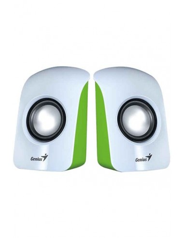 Enceinte GENIUS SP-U115 /USB /Blanc-Vert