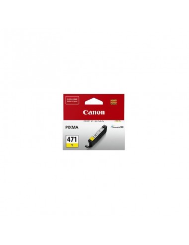 Cartouche d'encre d'origine Canon CLI-471 Y Jaune