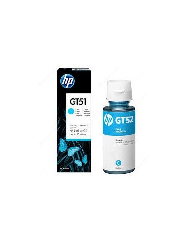 HP GT52 Cyan Original Ink Bottle