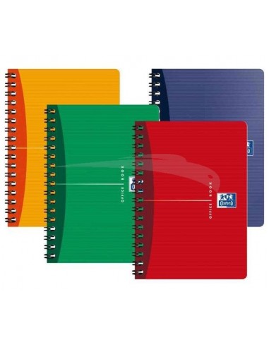 Cahier - Oxford - A spirales petits carreaux 100p - 21x29,7 cm - Lot de 5 cahiers