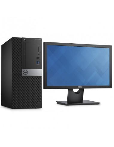 Ordinateur de bureau Dell OptiPlex (3040) 3000 Series MT avec écran 19 pouces