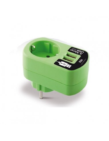 Adaptateur Usb Dual 3A Ksix