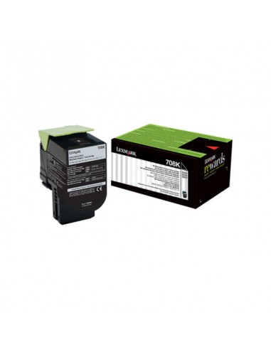 Cartouche d'encre d'origine Lexmark Noir 702K - 1000 pages Standard
