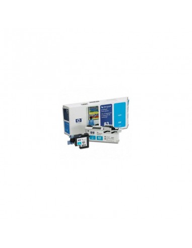 HP 83 Cyan UV tete d'impression et Cleaner (C4961A)