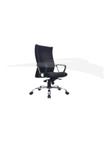 Fauteuil président en PU NOIR EX1210HN