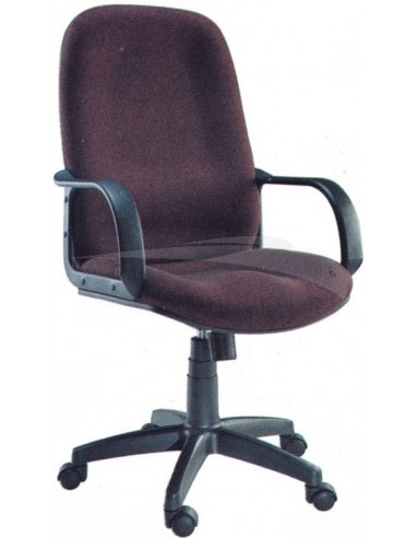 Fauteuil président FIRST en tissu NOIR EX1226H