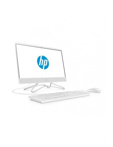 pc de bureau hp 22 aio touch i58250 16 ghz 8 go 1 to 215 fhd nvidia geforce mx110 - 2 go blanc windows 10