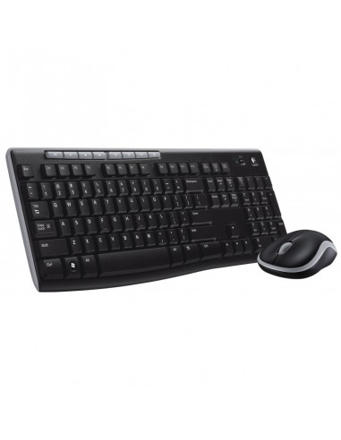 Logitech Wireless Desktop MK270 - Ensemble sans fil souris + clavier (AZERTY Français)