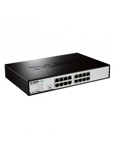 Switch Non Administrable D-LINK 16 ports Gigabit Green Ethernet (DGS-1016D/E)