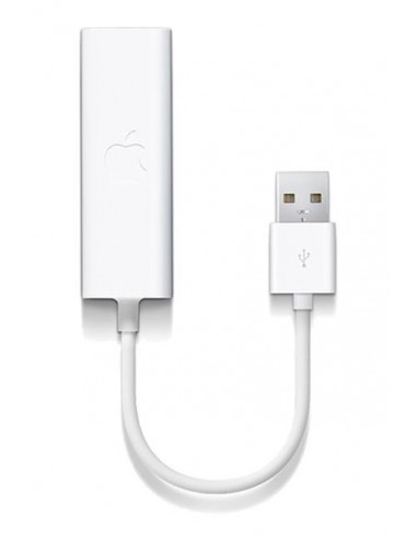 Adaptateur APPLE /USB vers Ethernet /Blanc /0.1 m