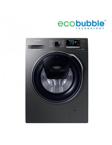 SAMSUNG Machine à Laver ADDWASH ECO BUBBLE 9KG - 1400Tr - Inox - 10 ans de garanties sur le Moteur (DIT)