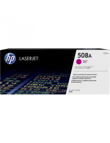 Toner LaserJet Magenta authentique HP 508A (CF363A)