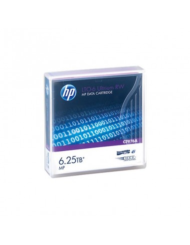 Bande de sauvegarde HP LTO-6 Ultrium 6.25TB MP RW (C7976A)