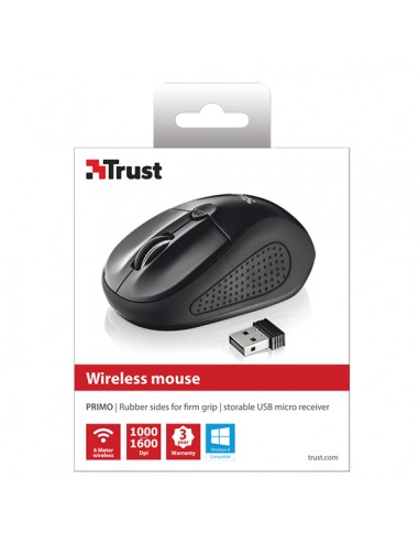 Souris sans fil Primo Noire