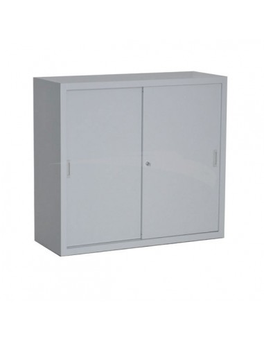ARMOIRE MÉTALLIQUE A PORTES COULISSANTES 100 x 120 x 45