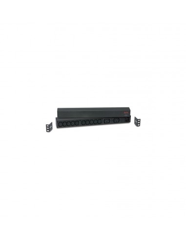 APC PDU 16A, 1U, 10 x IEC C13(10A)+2xIEC C19 (16A), Gar2ans (AP9559)