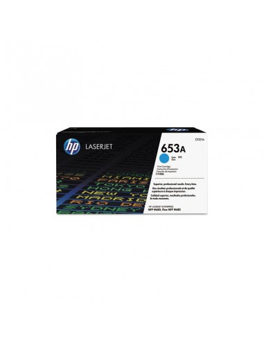 CF321A - HP 653 Cyan Original LaserJet TONER with Color Sphere Technology (CF321A)