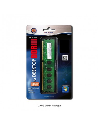 Mémoire RAM dimm DATO PC Bureau 8Go DDR3L (1.35V) 1333/1600MHz