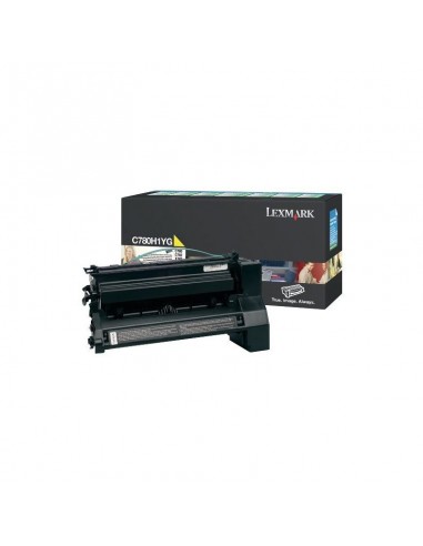C780, C782 TONER Jaune haute capacité (10K) (C780H1YG)