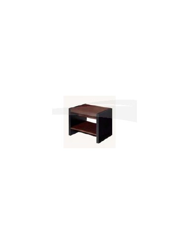 TABLE BASSE 600W*600D*450H Acajou