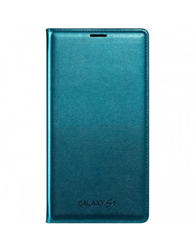 SAMSUNG FLIP COVER POUR S5 BLEU