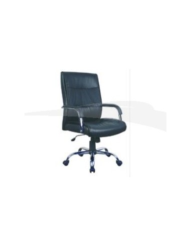 Fauteuil président en PU BEIGE NF-810HBE