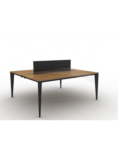 BUREAU Exen Workstation 2 postes EXM0112W(00) 120 x 140 x 75 cm