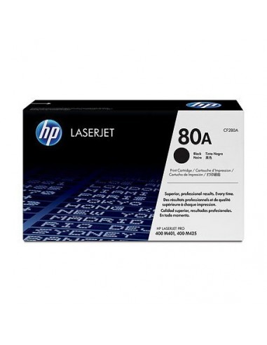 HP Toner Laserjet 80A Noir (CF280A)