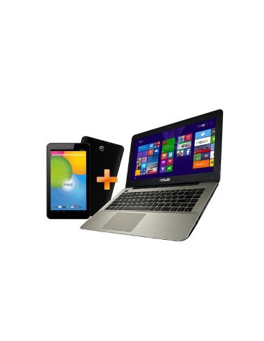 pc portable asus + YOOZ MyPad 703 + Etui