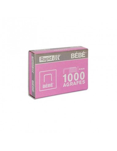 Agrafe Rapid bébé 8/4 cuivrée - Boîte de 1000
