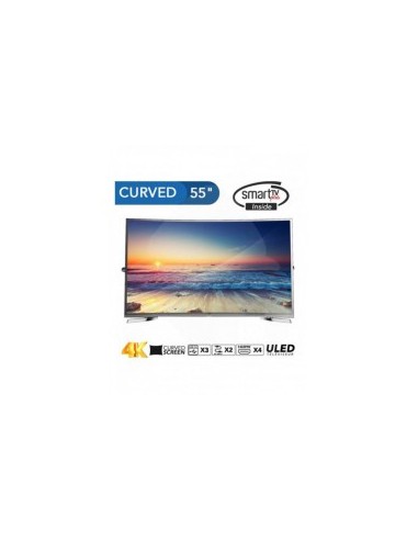HISENSE 55M7000 55 TV 4K ULED incurvé - Gris & Noir